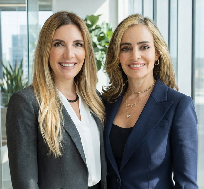 Angelina García and Ivonne Kinser